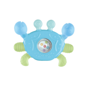 All-in-One Soft Carb Teether & Rattle Toy