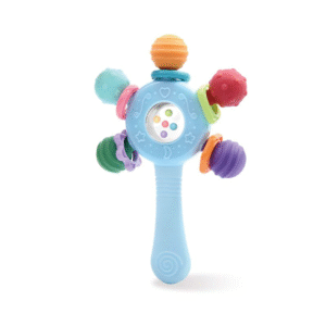 Silicone Sensory Rattle Stick Teether Toy
