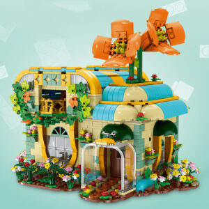 Floral Shop Building Blocks Toy