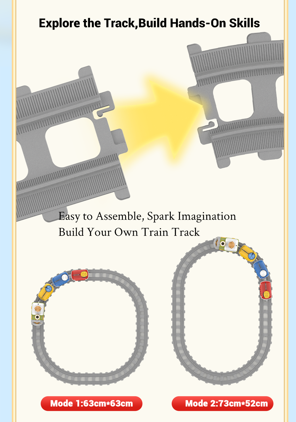 Electric Steam Train Set for Kids - Image 9